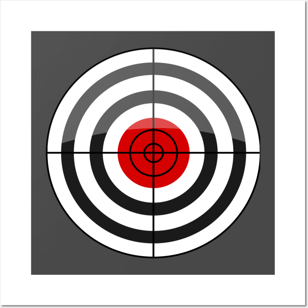 Bull's Eye Target Wall Art by Viral Bliss